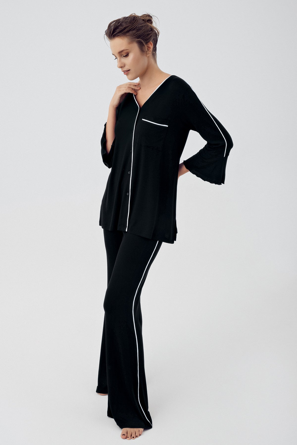 Biyeli Lohusa Pijama Takımı - 16207