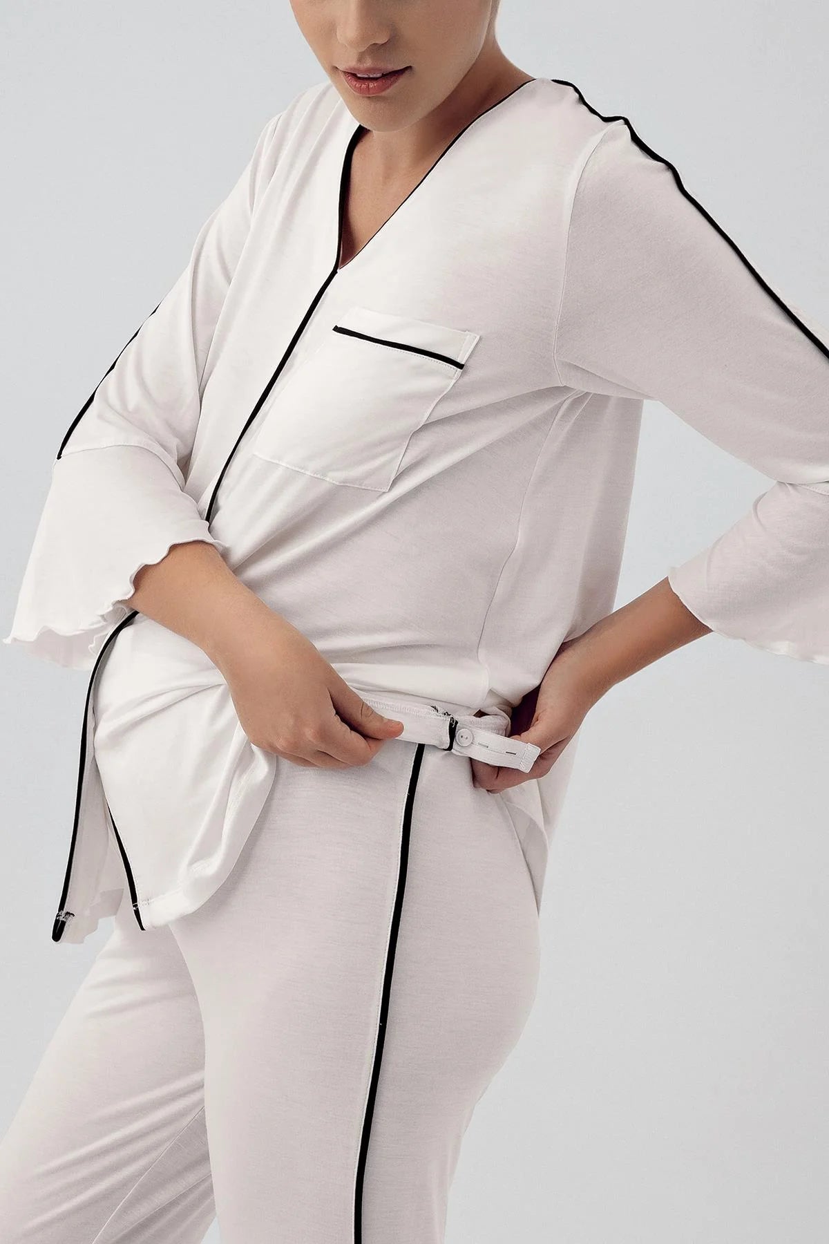 Biyeli Lohusa Pijama Takımı - 16207