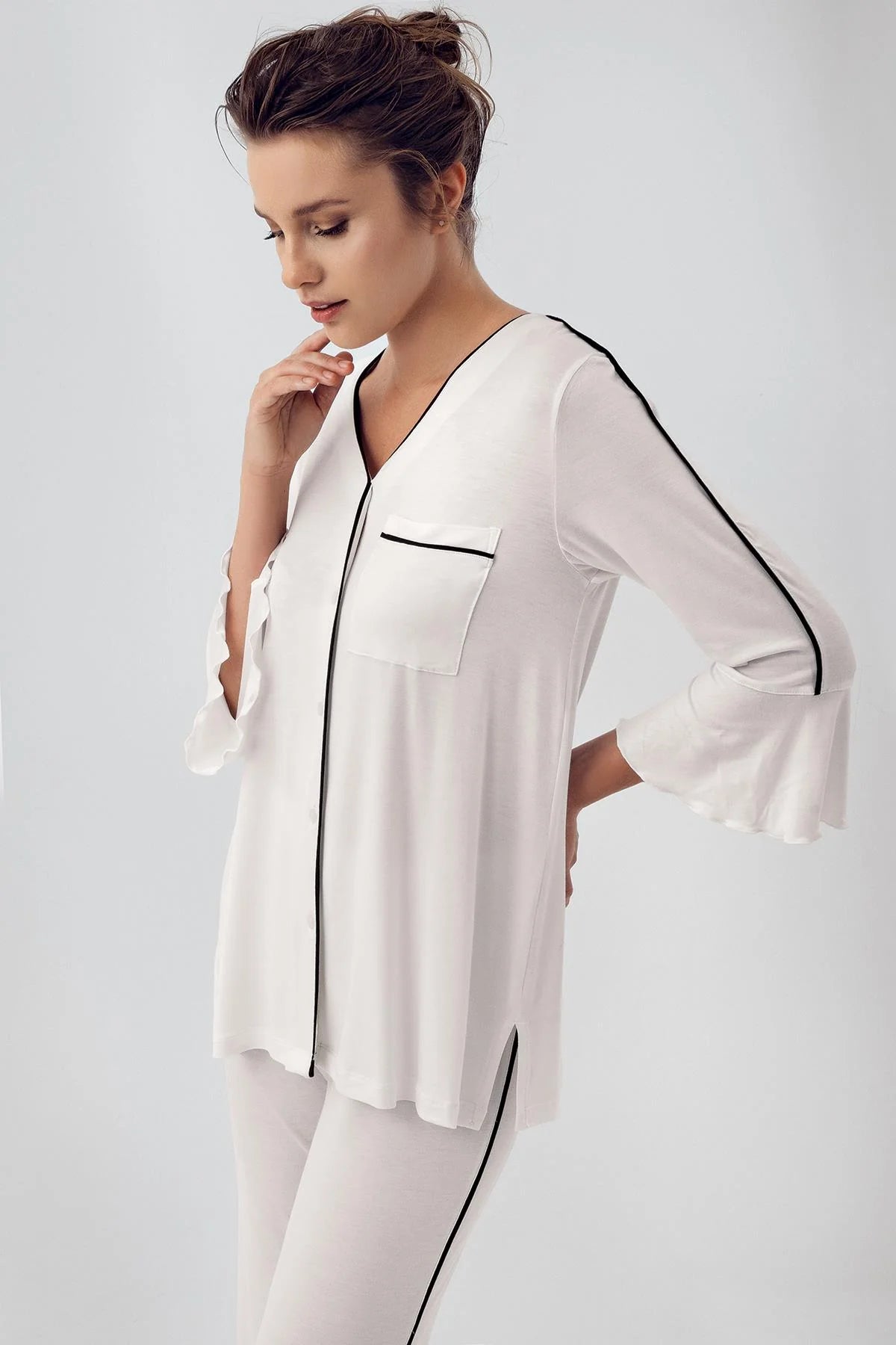 Biyeli Lohusa Pijama Takımı - 16207