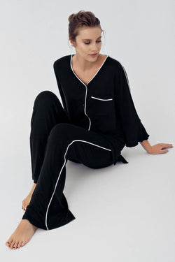 Image of Biyeli Lohusa Pijama Takımı - 16207