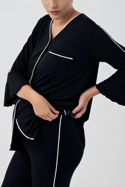 Image of Biyeli Lohusa Pijama Takımı - 16207