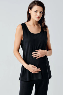 Image of Gizli Emzirme Bölmeli Lohusa Pijama ve Sabahlık Takımı - 17308